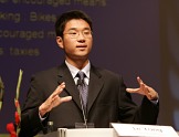 El delegado Le Nick Yang de Guangzhou