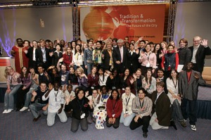 Teilnehmer des Jugendkongresses