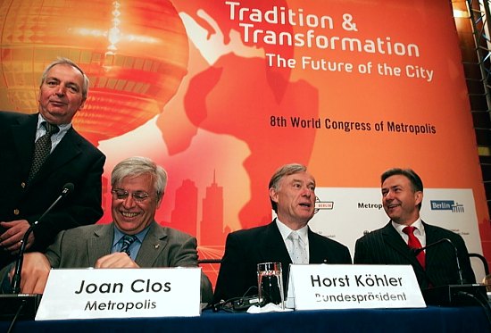 Eröffnung, Klaus Töpfer, Joan Clos, Horst Köhler, Klaus Wowereit