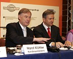 Metropolis 2005 / Dr. Horst Köhler, 
Président de la République fédérale d’Allemagne et Klaus Wowereit, Bourgmestre régnant de Berlin