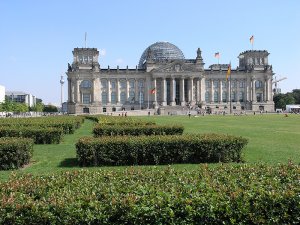 Blick zum Reichstag 