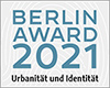 Logo Berlin Award 2021 - Urbanität und Identität