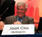 Joan Clos, Bürgermeister von Barcelona und Präsident von Metropolis