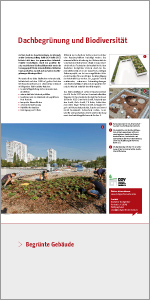 Tafel 6: Dachbegrünung und Biodiversität - Begrünte Gebäude