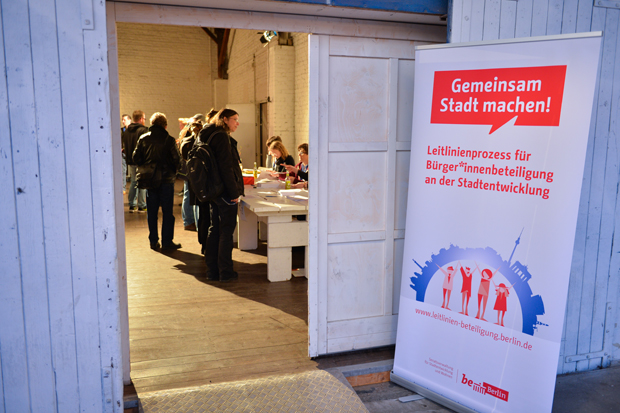 Dritte Werkstatt zur Erarbeitung der Leitlinien für Beteiligung von Bürgerinnen und Bürgern an der Stadtentwicklung, Foto: Christof Rieken