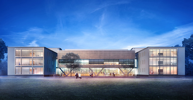 Neubau IRIS Adlershof, Visualisierung: Nickl & Partner Architekten AG