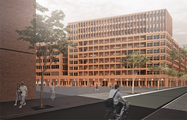 Siegerentwurf für das Quartier Heidestraße; Quelle: ROBERTNEUN Architekten