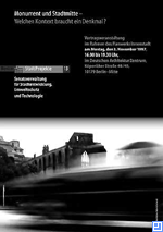 Stadtprojekte - Titelblatt (14 KB)