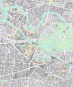 Die City West im Planwerk Innere Stadt (2010); Klick für Vergrößerung (1403 KB)