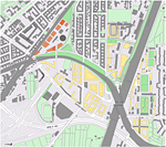 Der Bereich Schöneberg-Südkreuz im Planwerk Innere Stadt (2010); Klick für Vergrößerung (1278 KB)