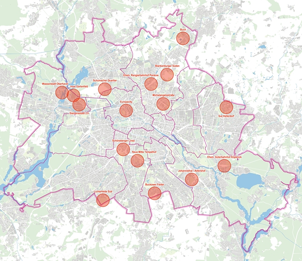 New city districts for Berlin